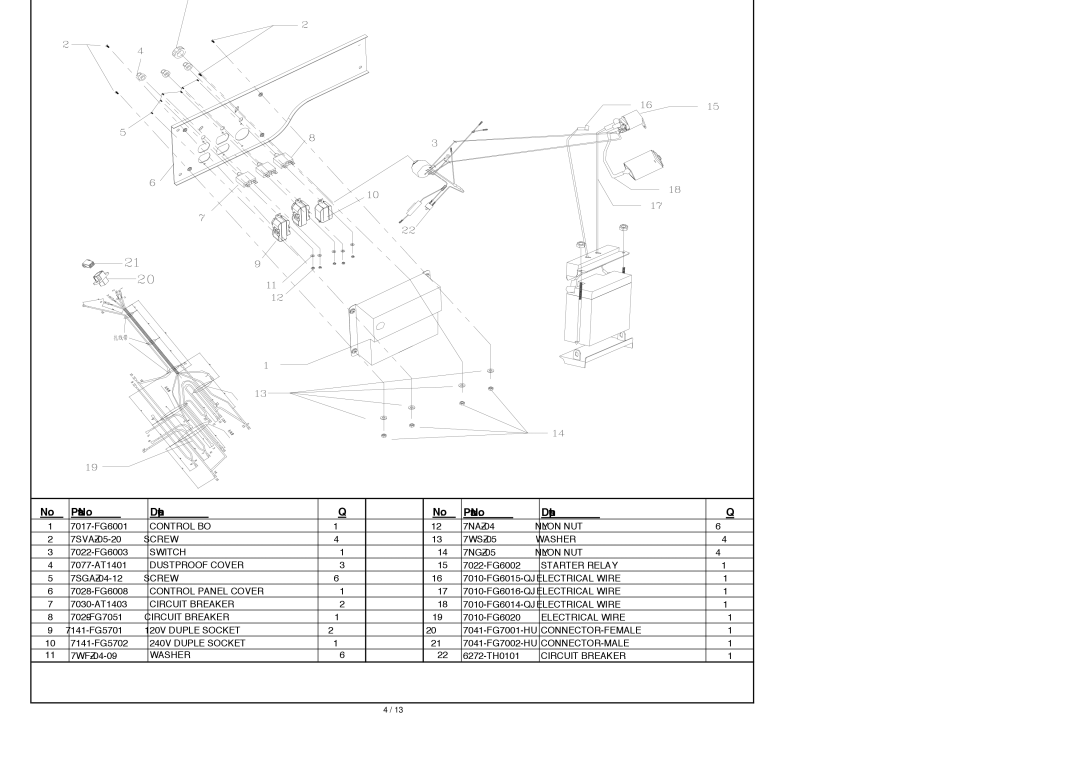 McCulloch 7096-FG7008, FG7000MA user manual 7228-FG7006 