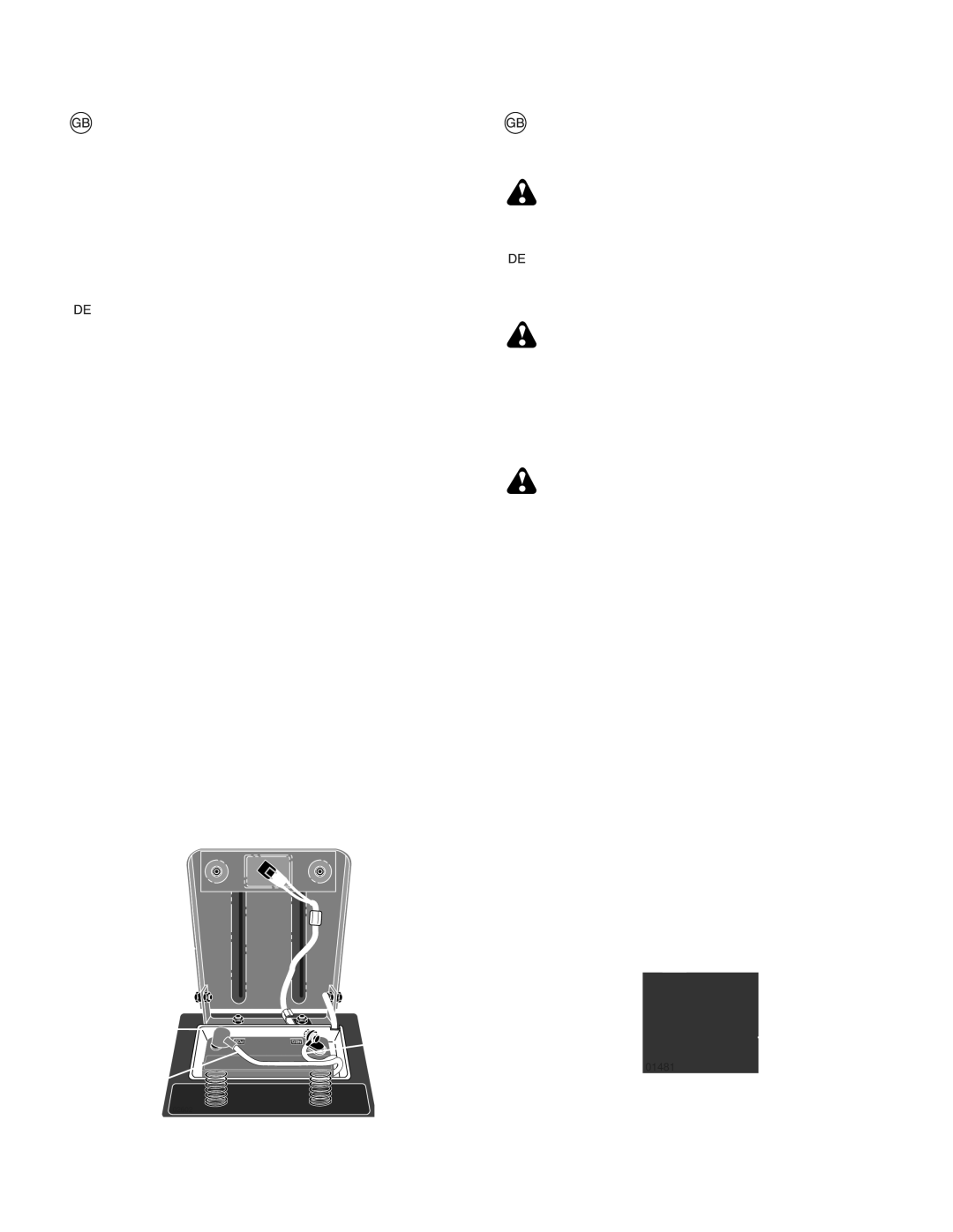 McCulloch 96041012300, M11577RB instruction manual Install Battery Einbau DER Batterie, Mise EN Place DE LA Batterie 