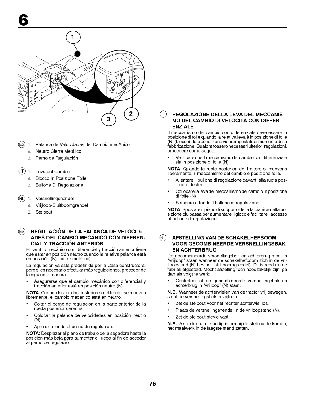 McCulloch 96061028700, M12597RB, 532 43 30-30 instruction manual 02239 