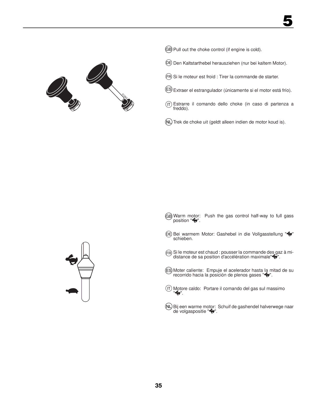 McCulloch 96041000901, M13597H instruction manual 