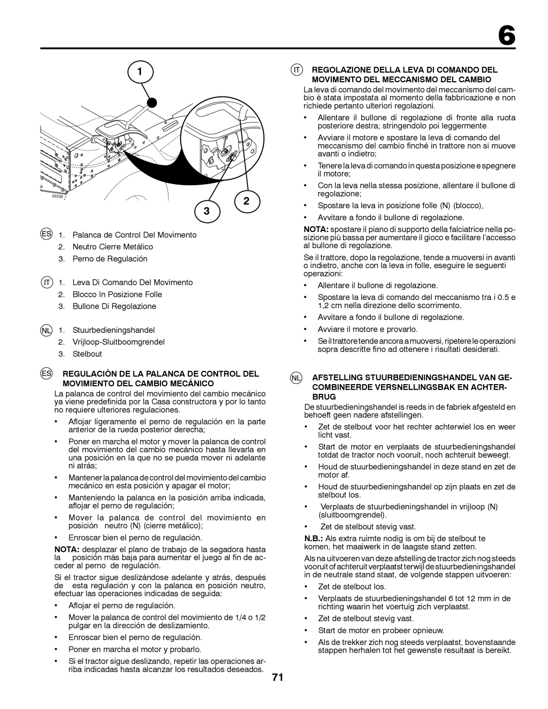 McCulloch M200117H manual 