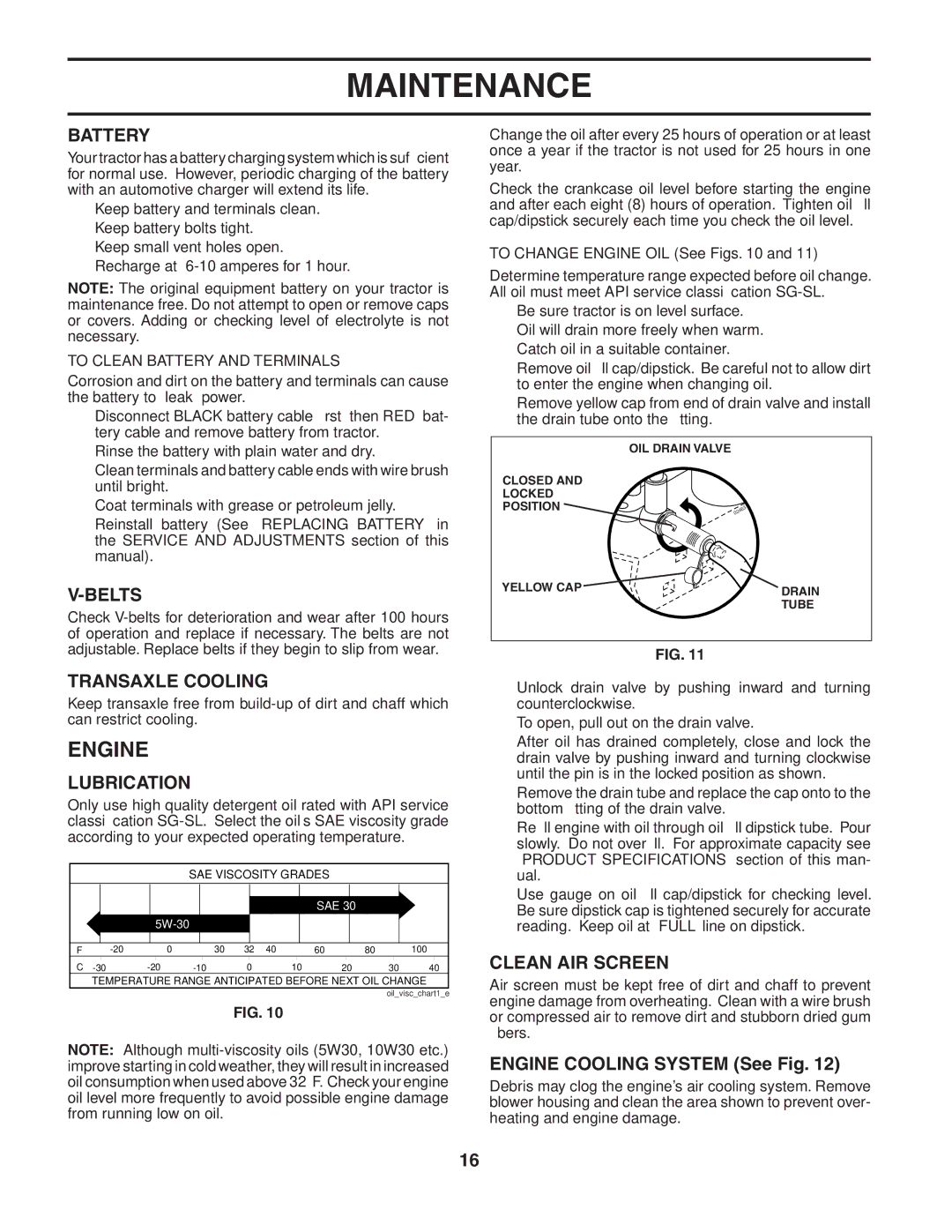 McCulloch MC1136B manual Engine 