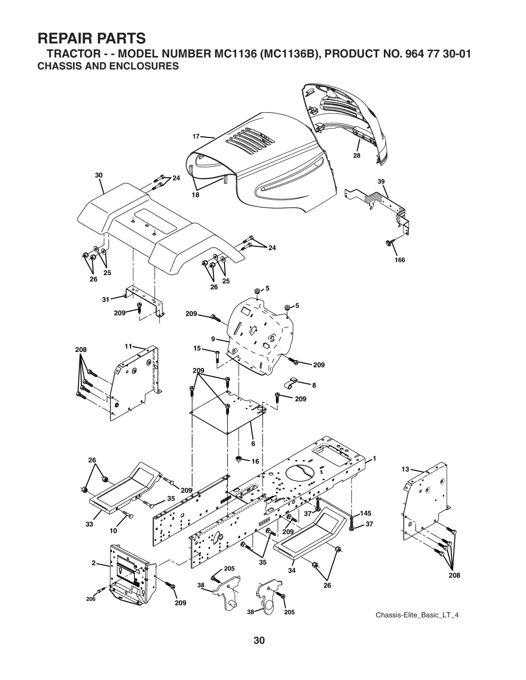 McCulloch MC1136B manual Chassis and Enclosures 