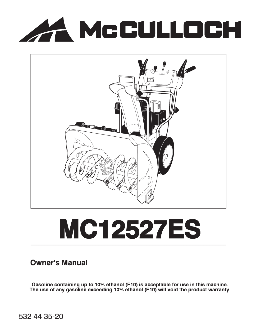McCulloch MC12527ES owner manual 532 