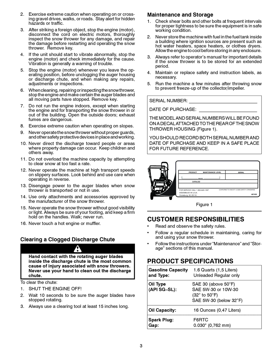 McCulloch 96182000600, MC621ES owner manual Shut the Engine OFF, Api Sg-Sl, F6RTC 