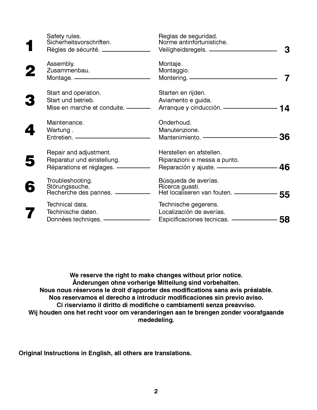 McCulloch MRT6 instruction manual 