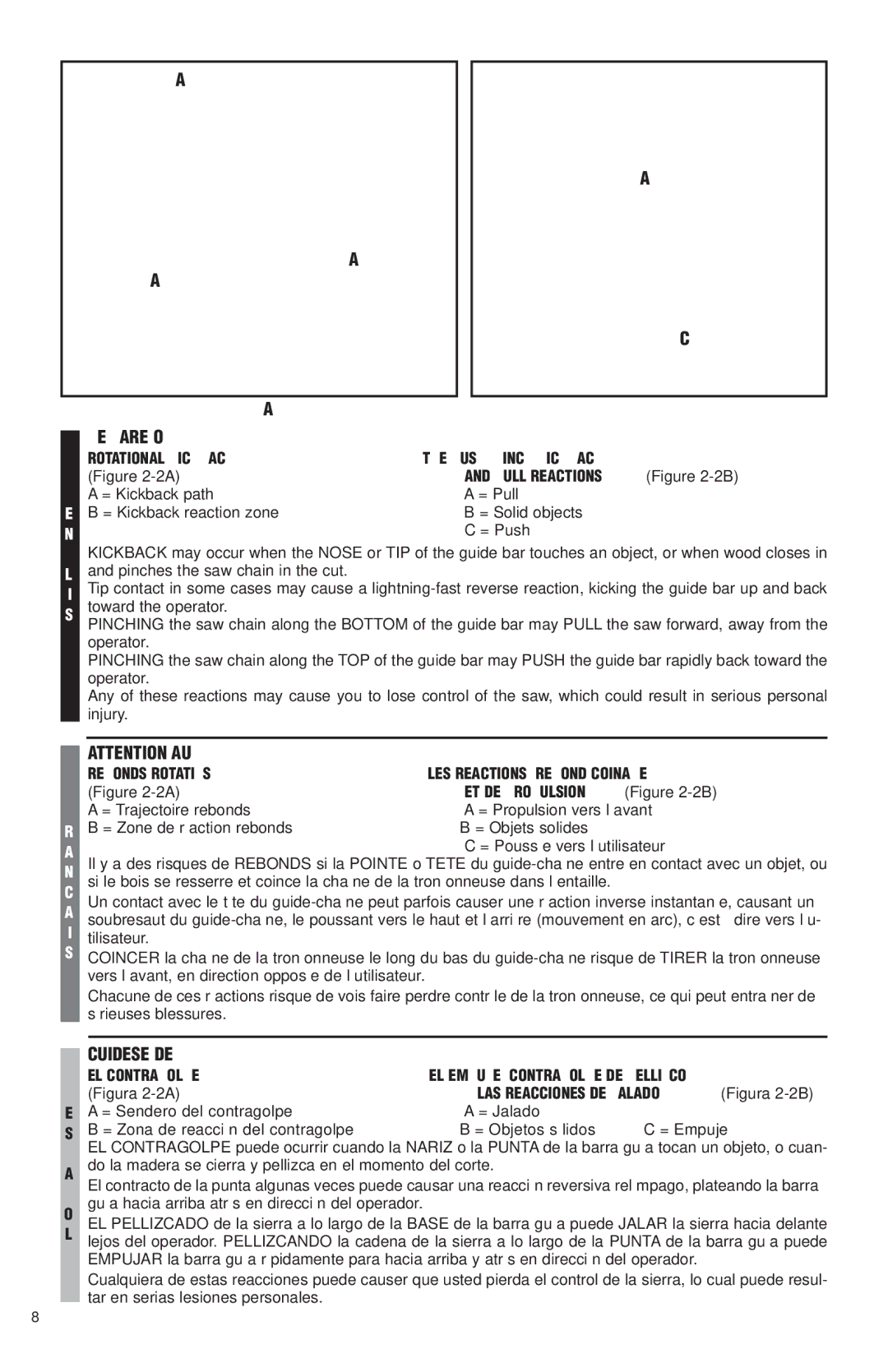 McCulloch MS1425, MS1630, MS1640, MS1645 user manual P a 