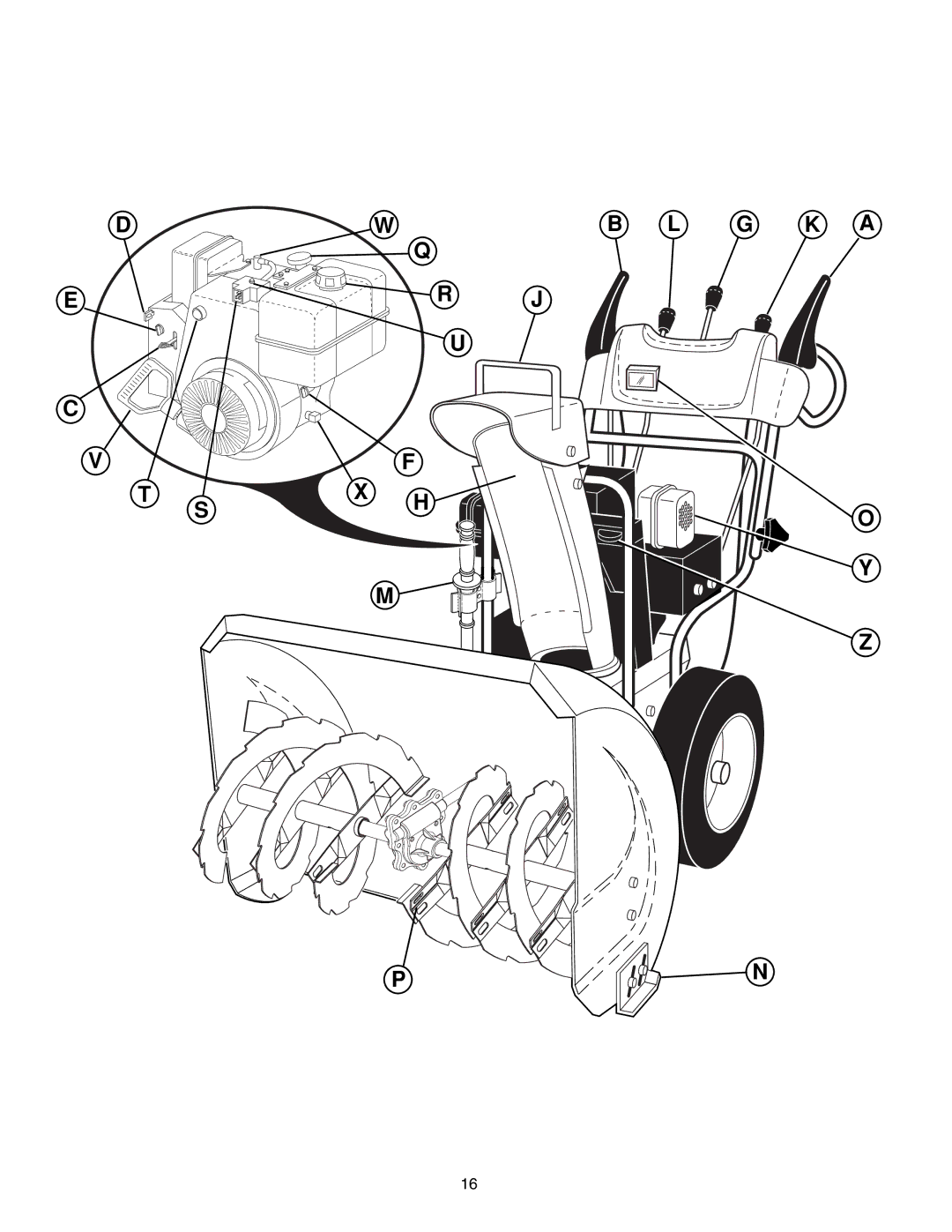 McCulloch PM85, PM55, PM105 instruction manual G K a 