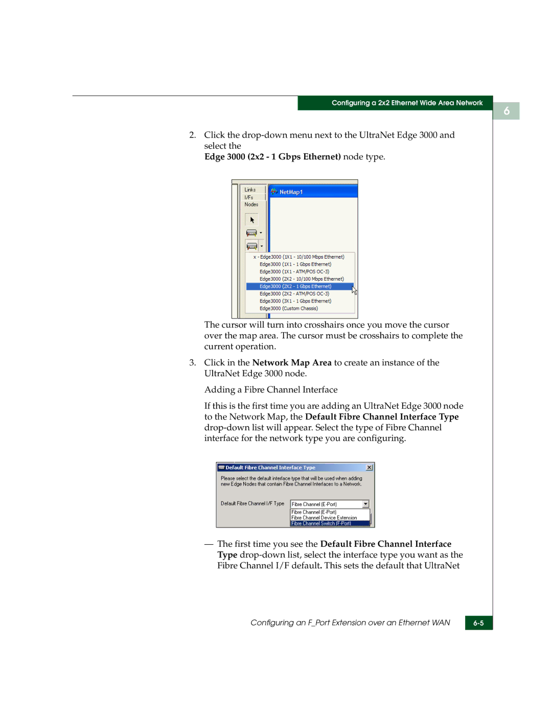 McDATA manual Edge 3000 2x2 1 Gbps Ethernet node type 