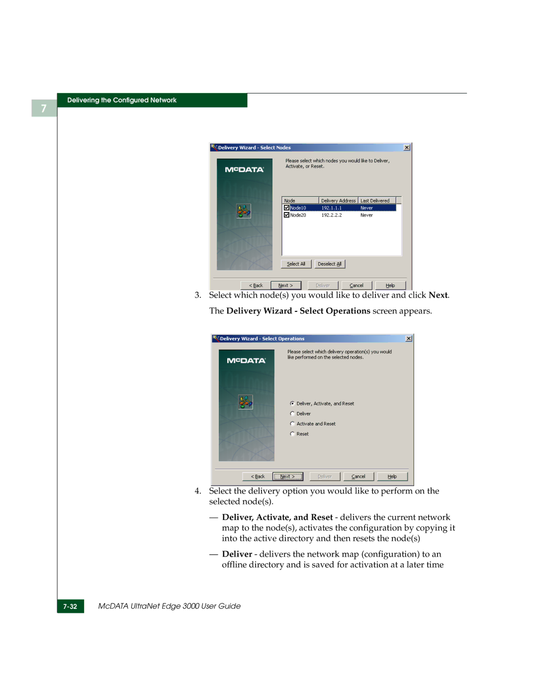 McDATA manual McDATA UltraNet Edge 3000 User Guide 