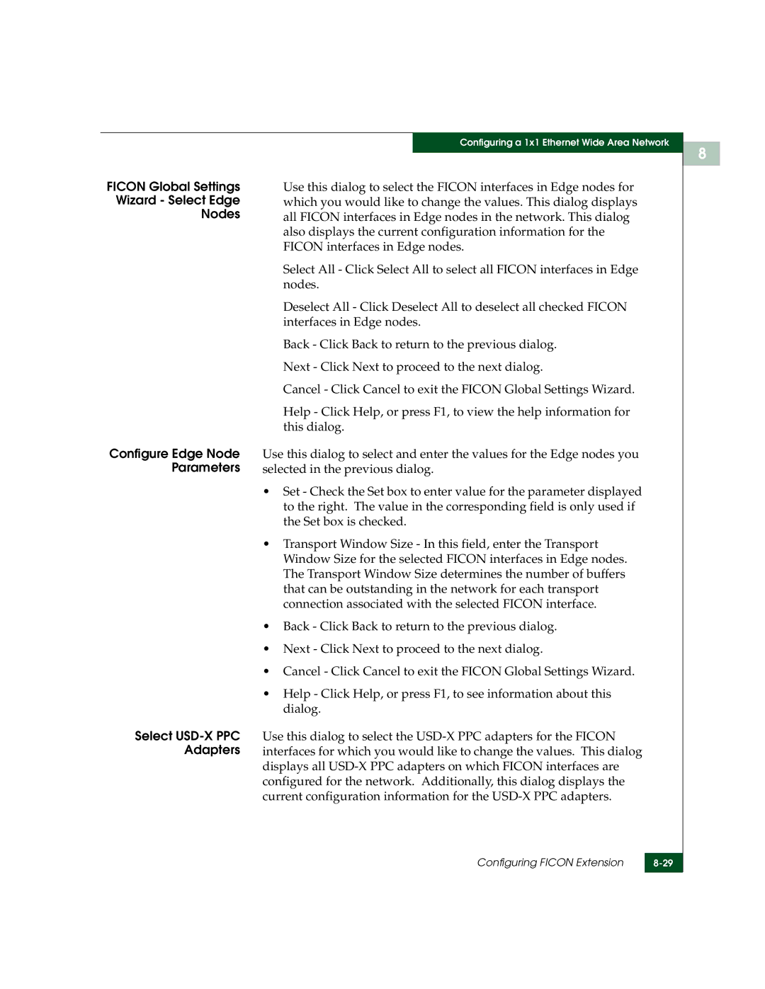 McDATA 3000 manual Configuring Ficon Extension 