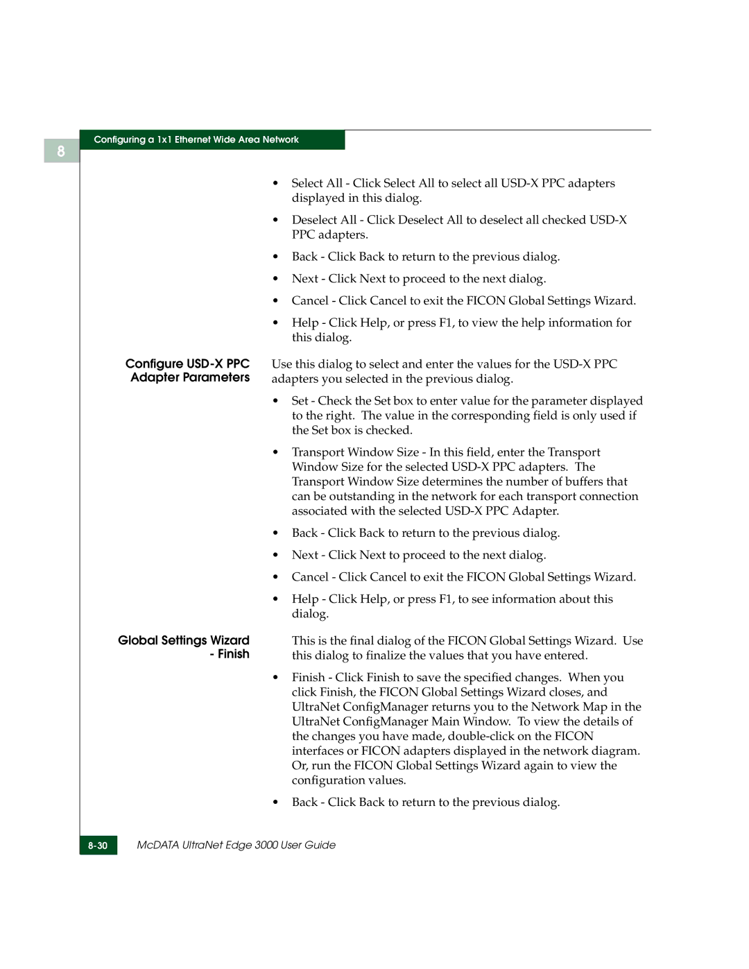 McDATA manual McDATA UltraNet Edge 3000 User Guide 