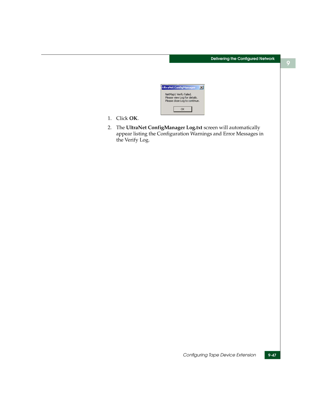 McDATA 3000 manual Configuring Tape Device Extension 