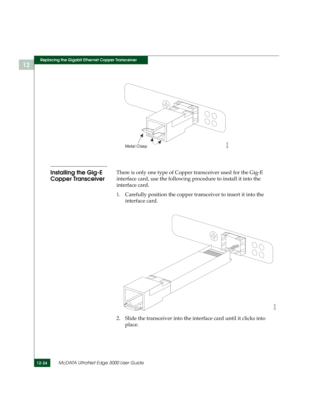 McDATA 3000 manual 12-24 