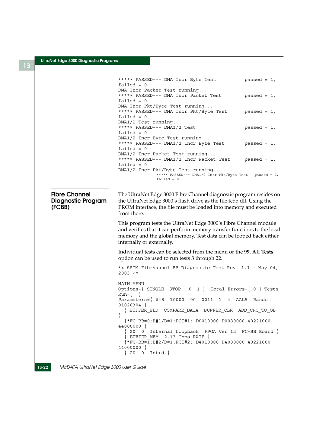 McDATA manual Fibre Channel, UltraNet Edge 3000’s flash drive as the file fcbb.dll. Using 