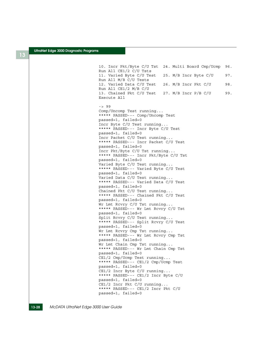 McDATA 3000 manual 13-28 