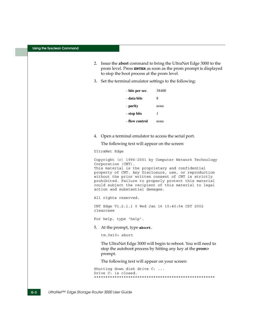 McDATA 3000 manual Bits per sec 