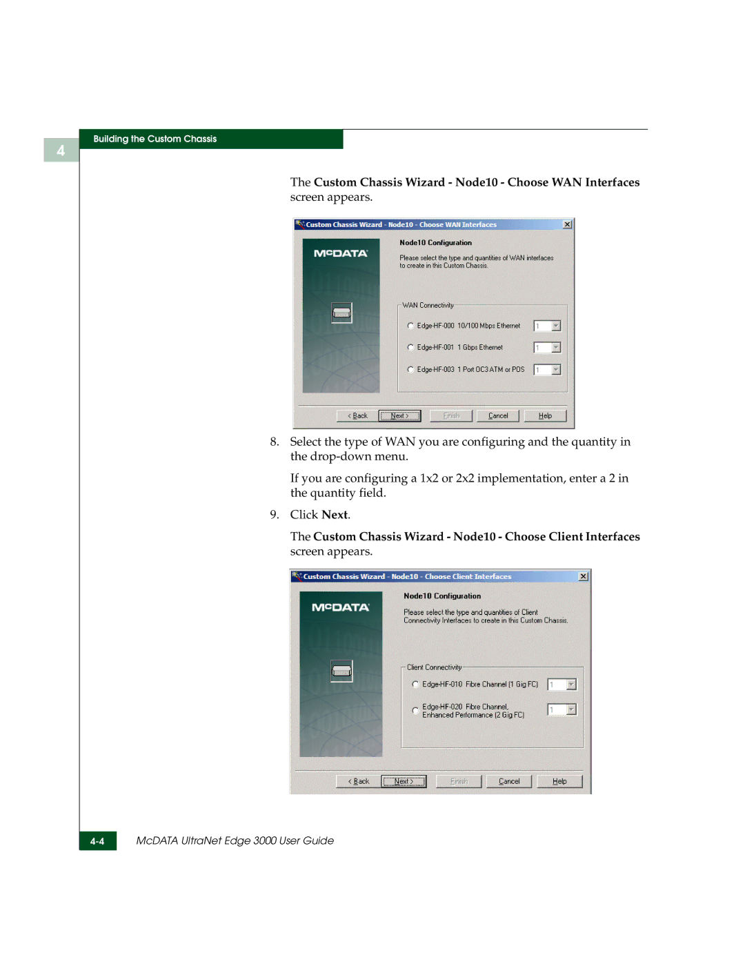 McDATA manual McDATA UltraNet Edge 3000 User Guide 