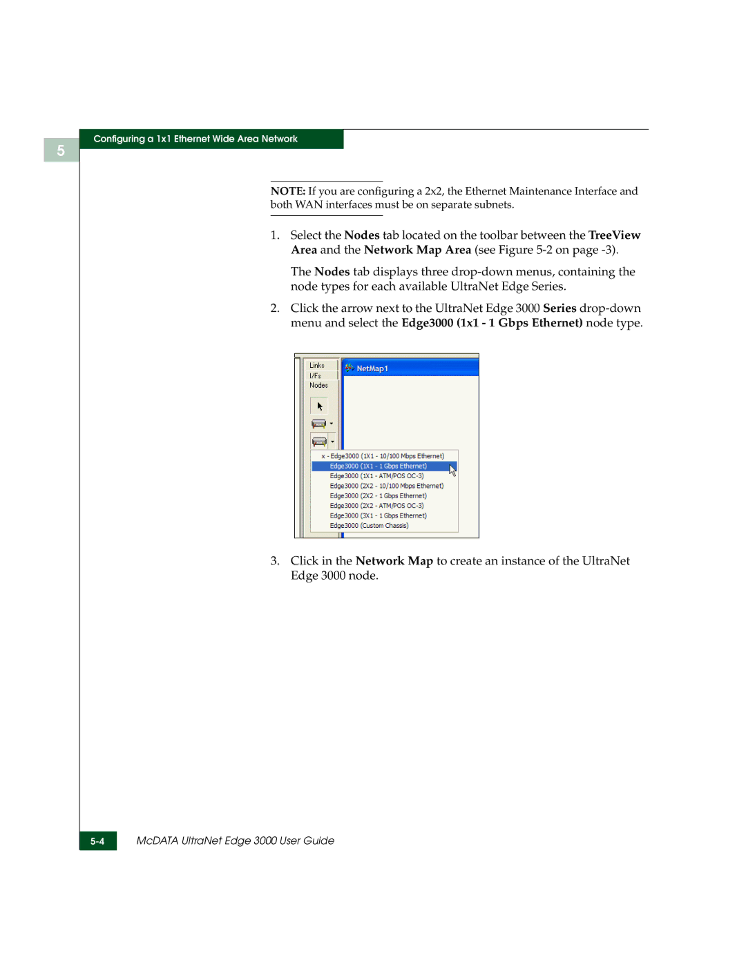 McDATA manual McDATA UltraNet Edge 3000 User Guide 