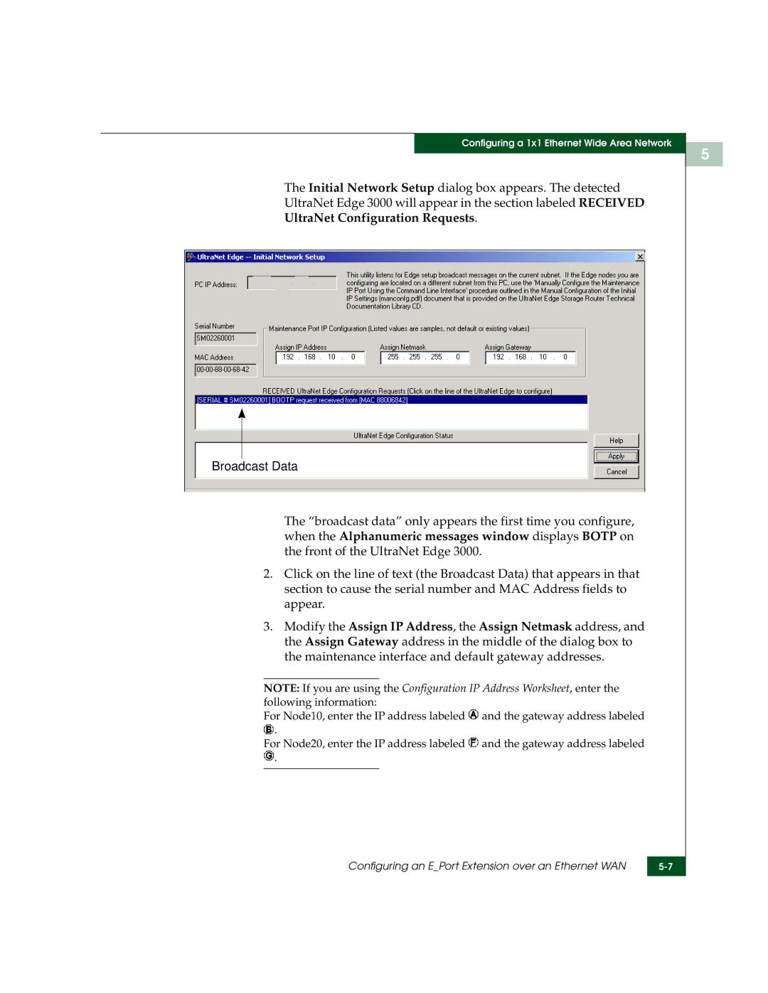 McDATA 3000 manual Broadcast Data 