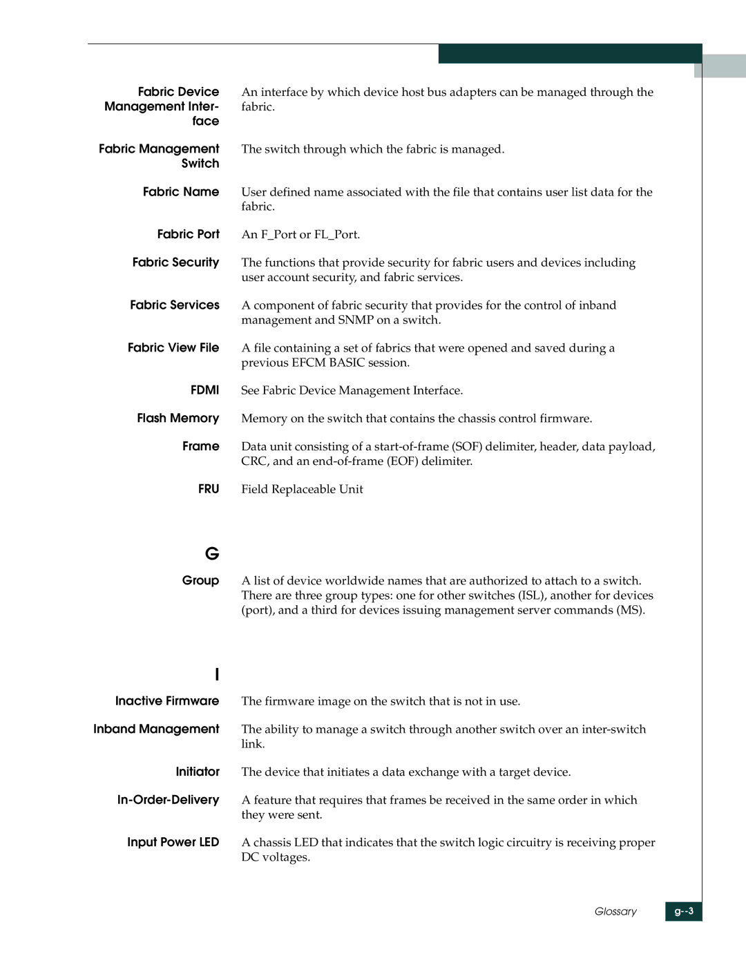 McDATA 4314 manual Fdmi 