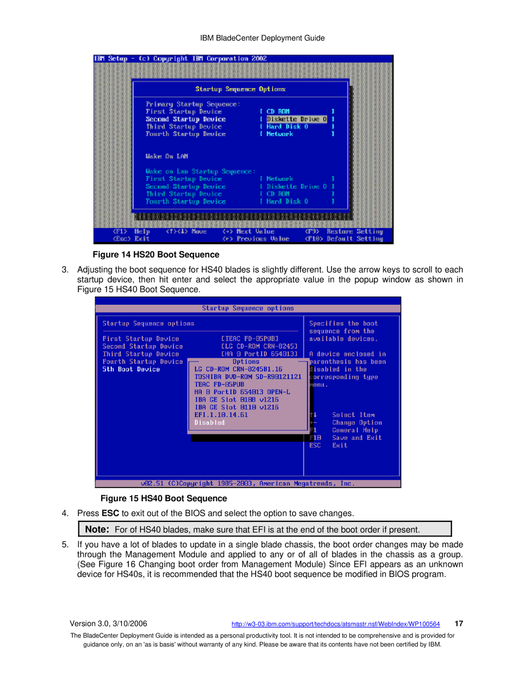 McDATA 8832 warranty HS20 Boot Sequence 