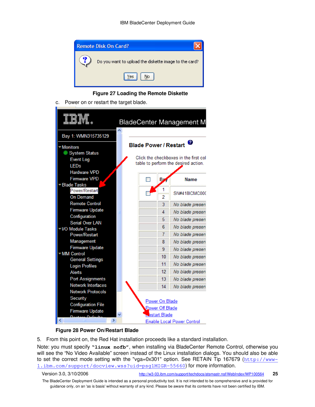 McDATA 8832 warranty Loading the Remote Diskette 