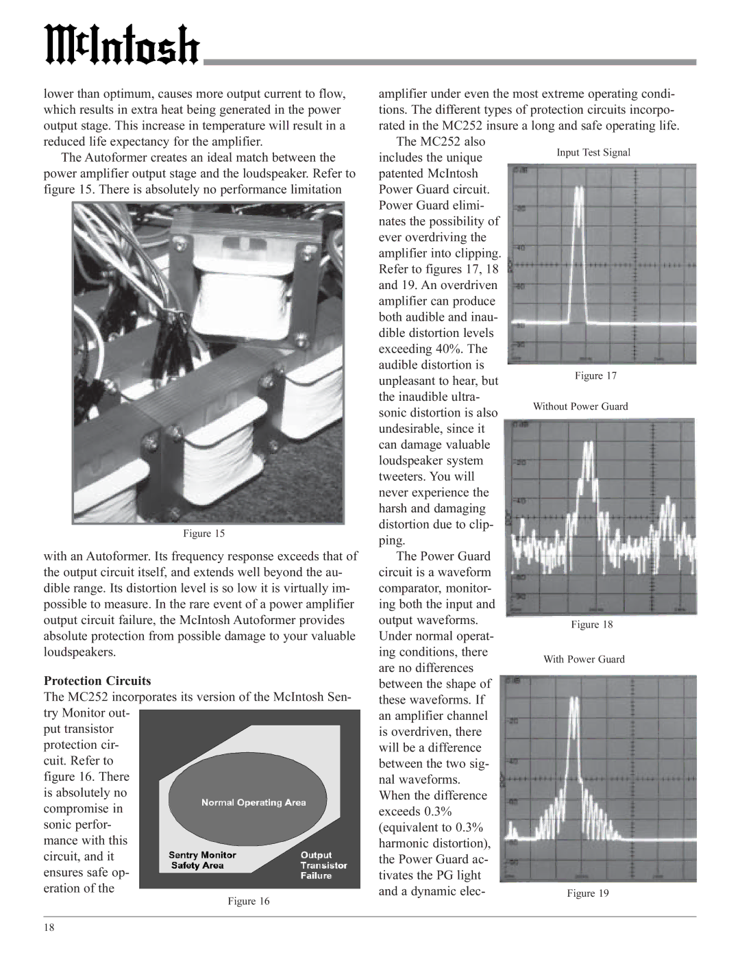 McIntosh MC252 owner manual 