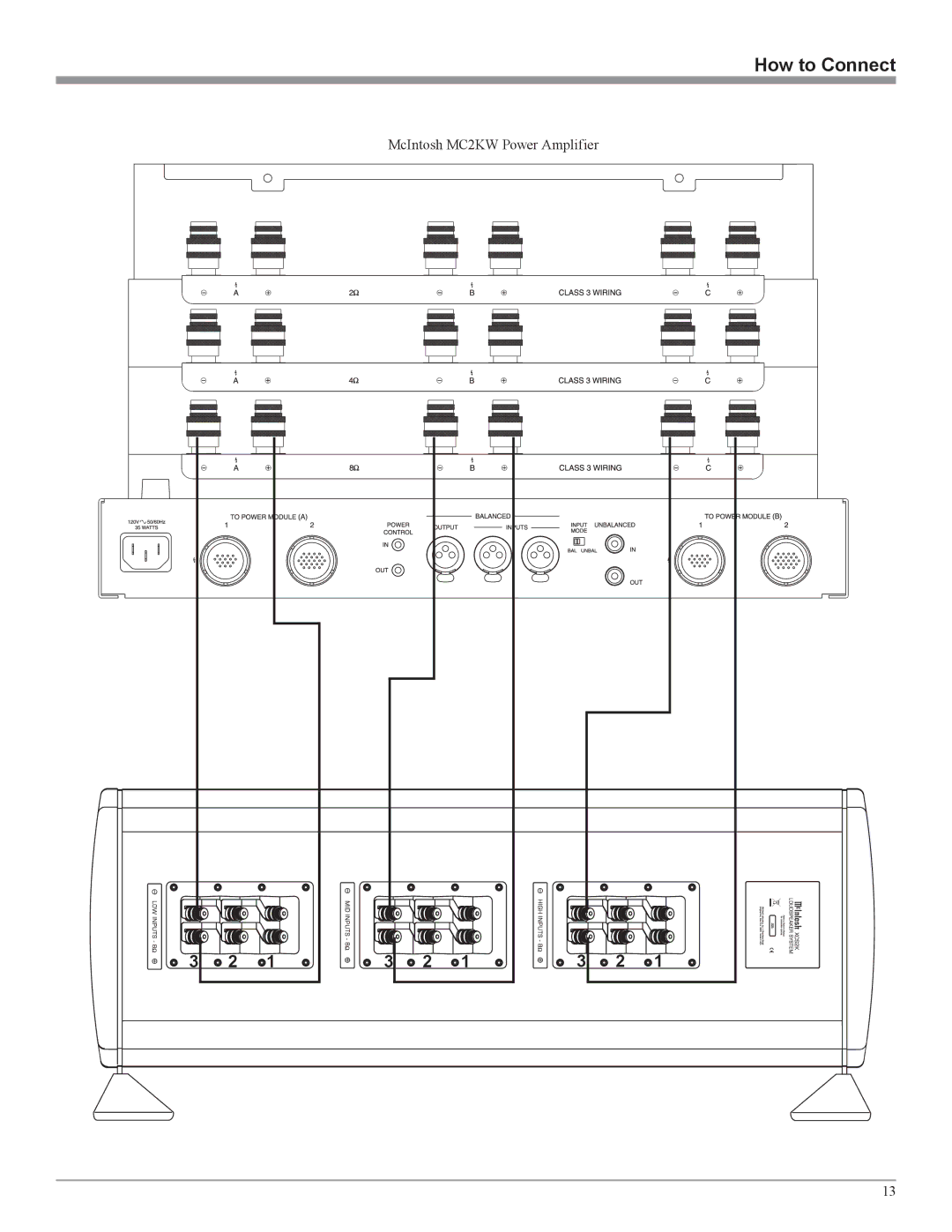 McIntosh XCS2K owner manual How to Connect 