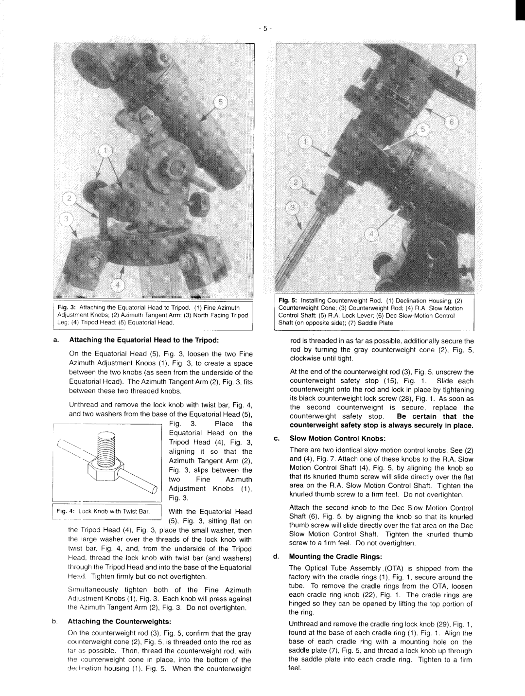 Meade 102ACHR/500 manual 