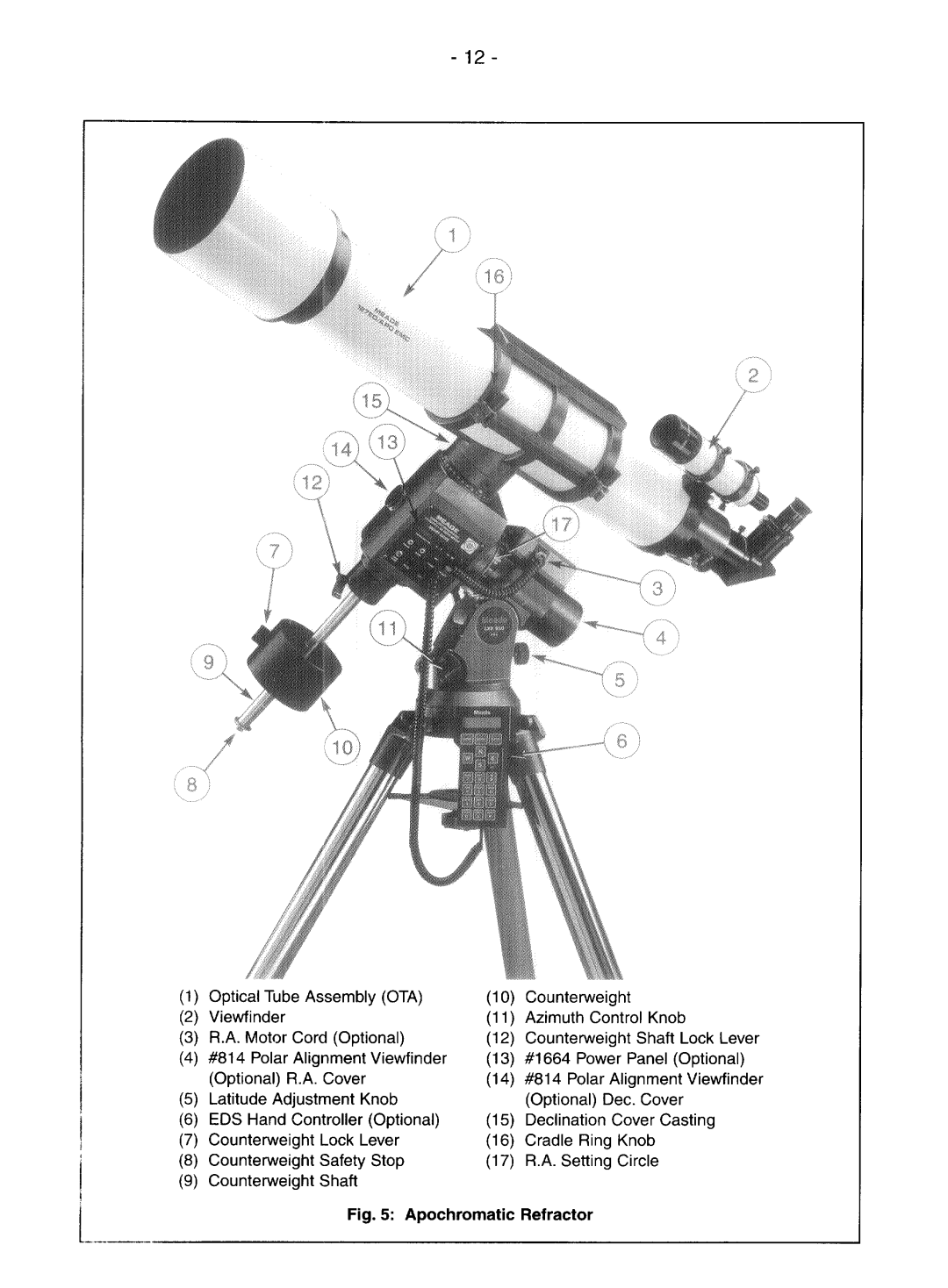 Meade 178ED, 127ED, 102ED, 152ED manual 