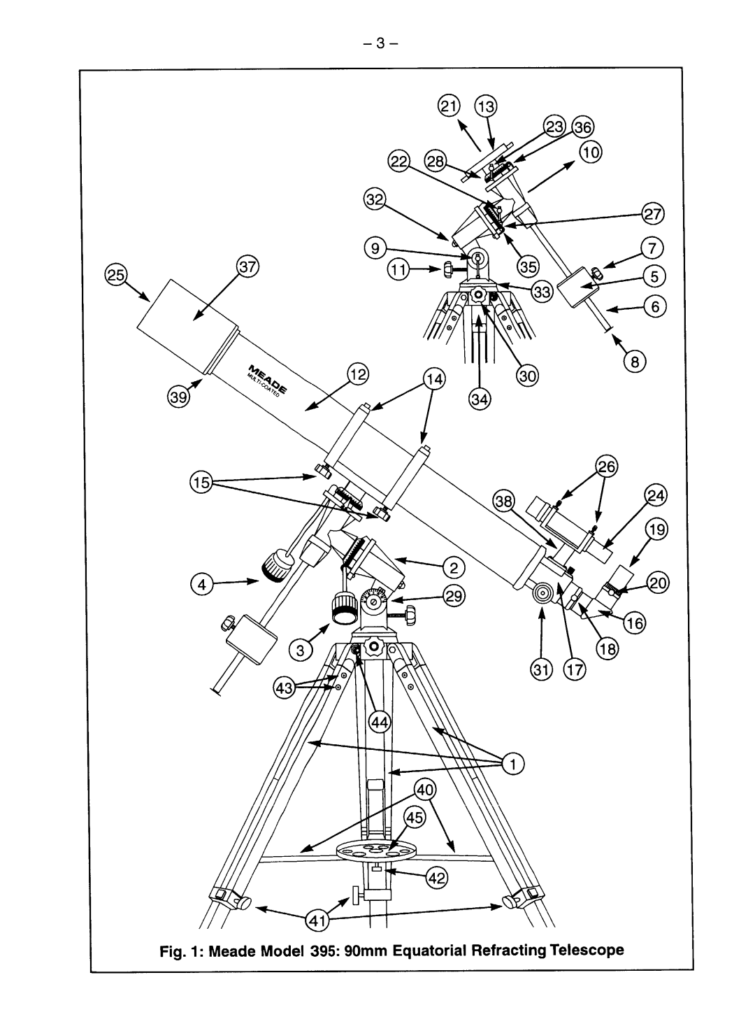 Meade 395 manual 