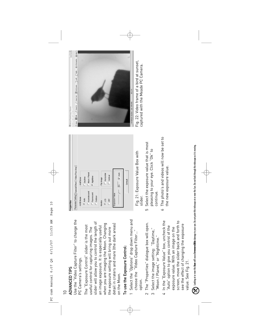 Meade 626-3233 instruction manual Advanced Tips 