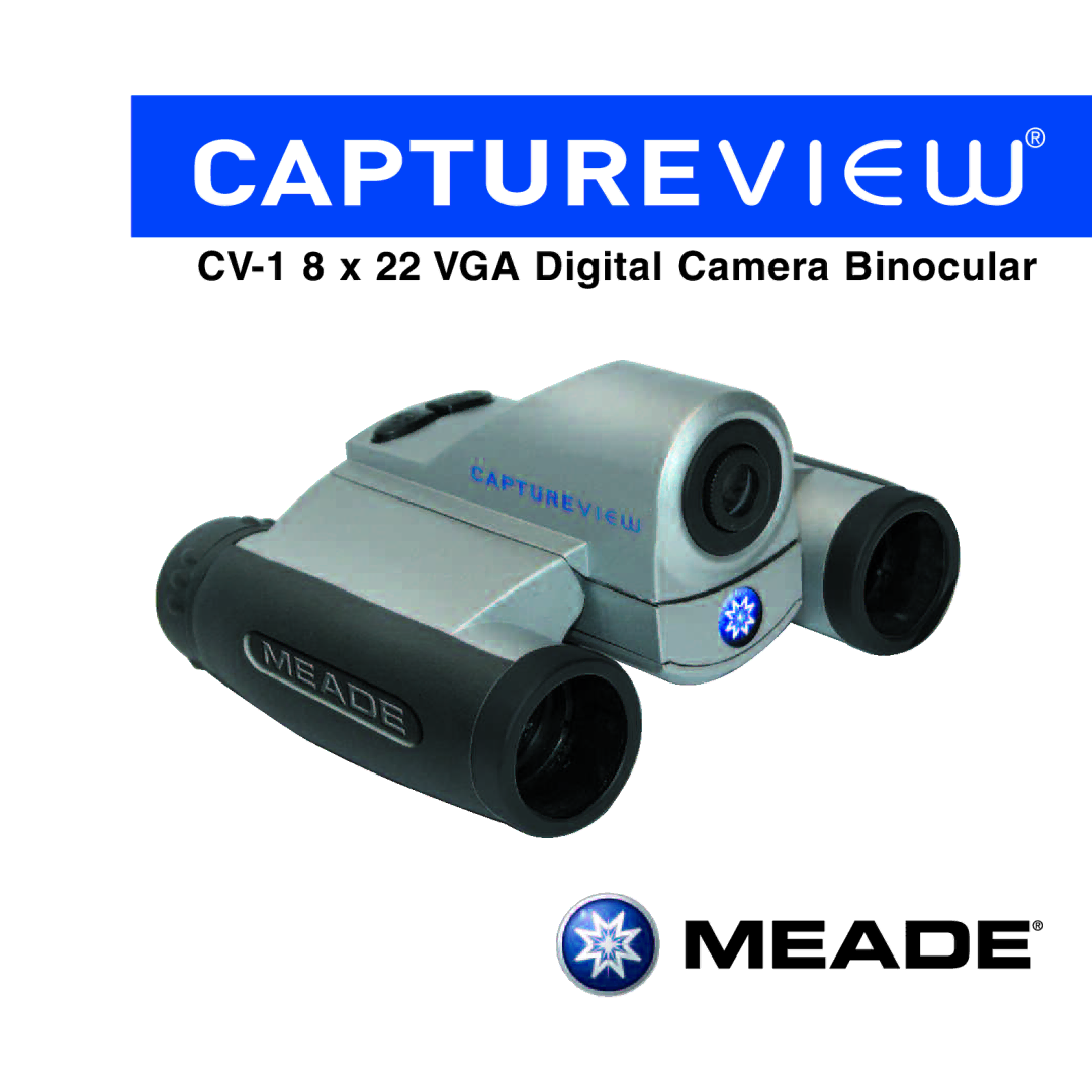 Meade manual CV-1 8 x 22 VGA Digital Camera Binocular 