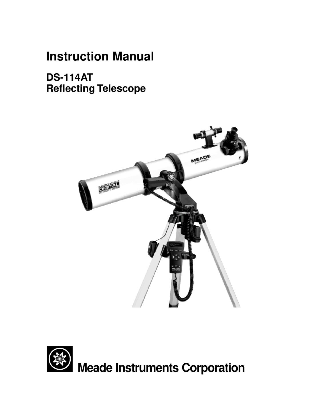 Meade DS-114AT instruction manual Meade Instruments Corporation 