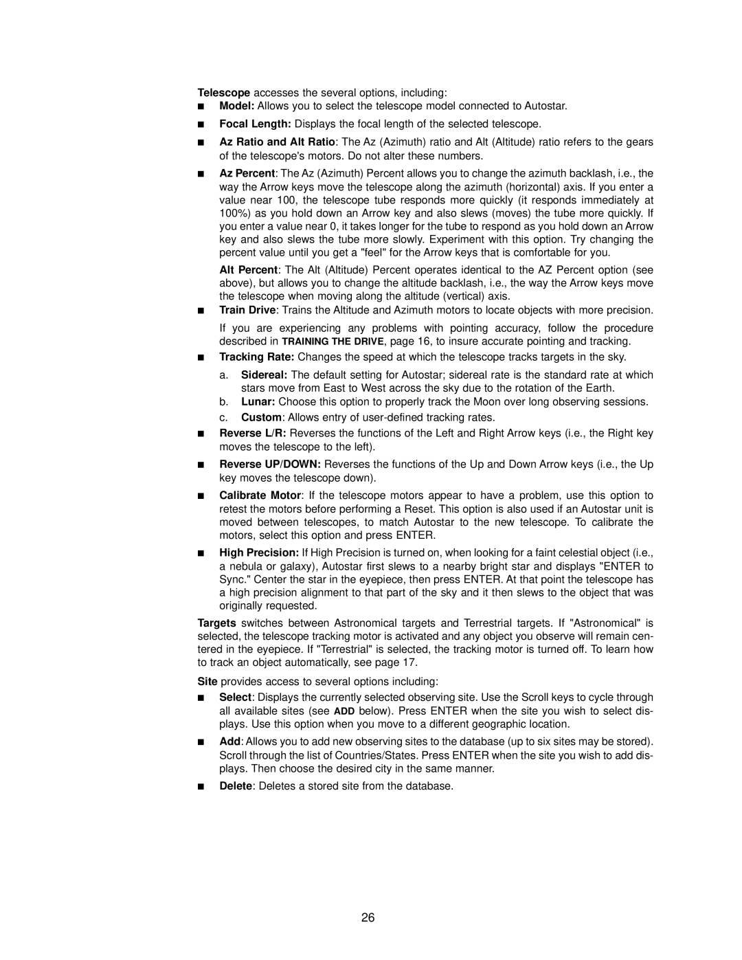 Meade DS-114AT instruction manual 