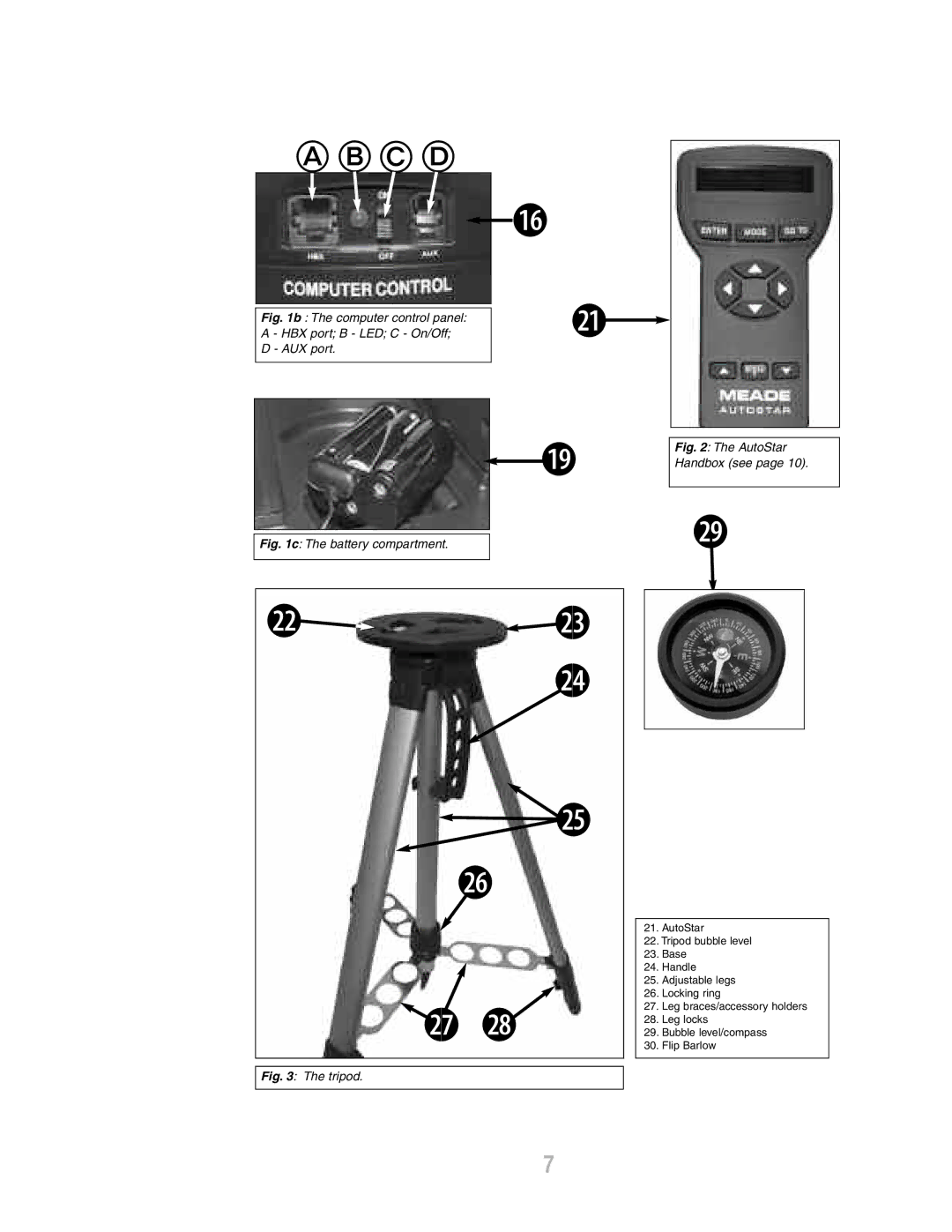 Meade ETX-80AT-BB instruction manual Abc D 