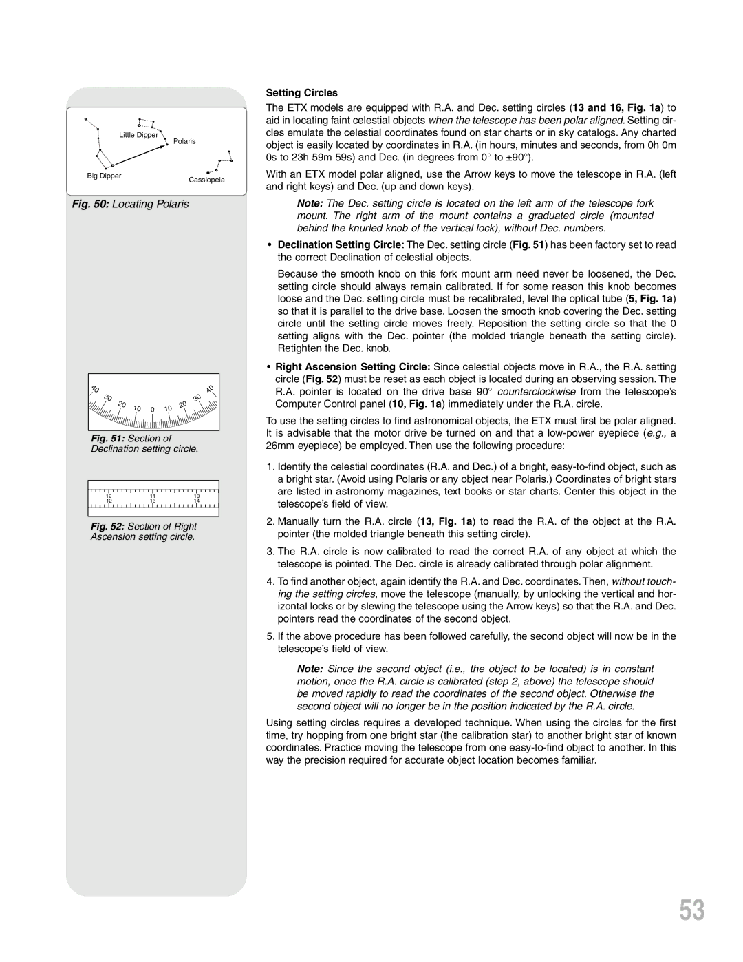 Meade ETX-90PE instruction manual Locating Polaris 