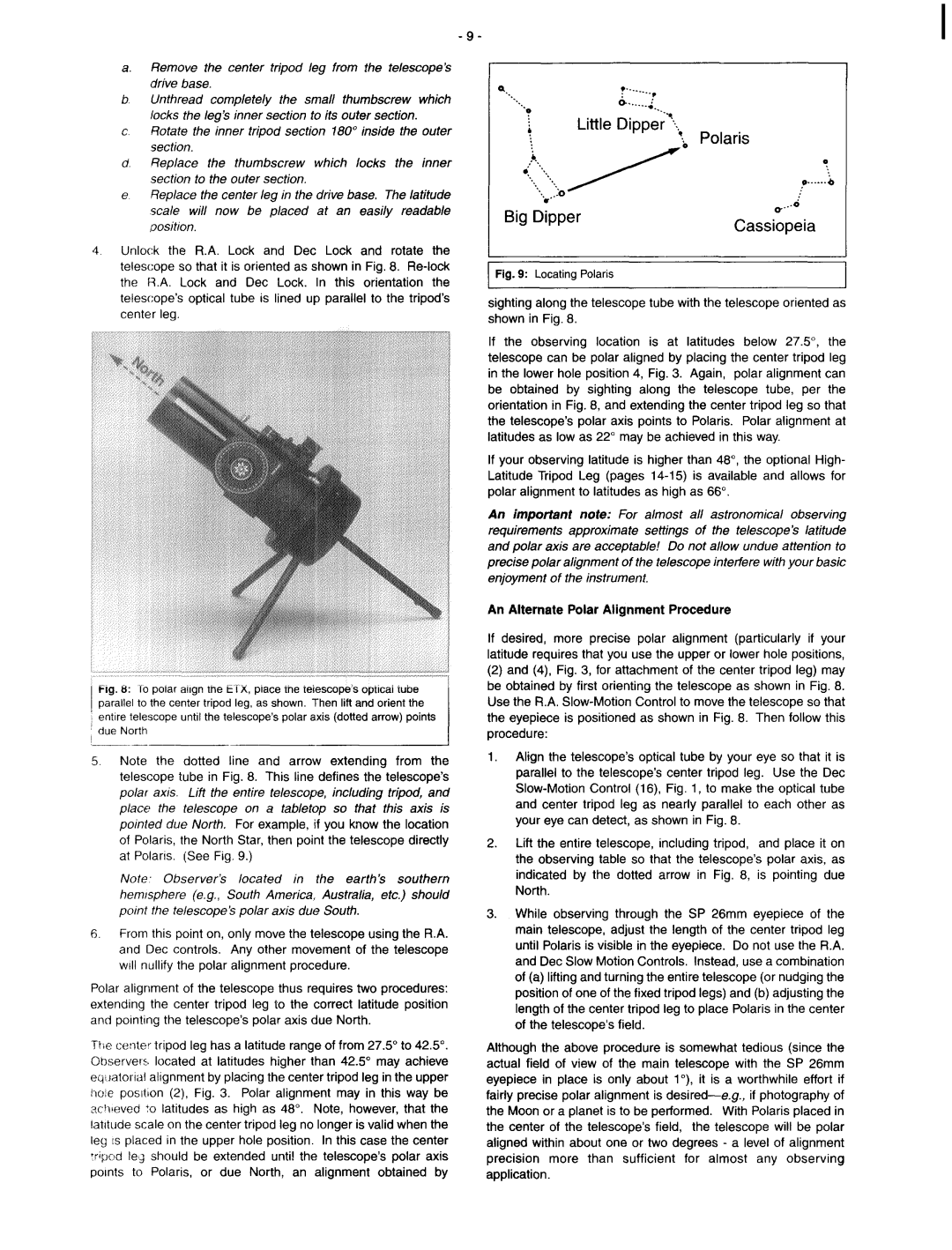 Meade ETX Astro Telescope/ETX Spotting Scope manual 