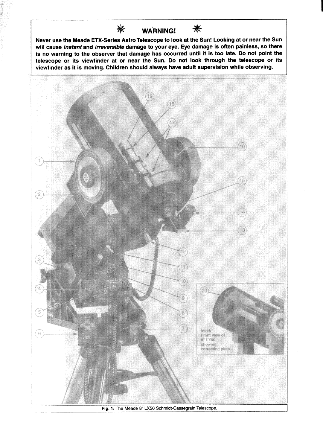 Meade LX50 manual 