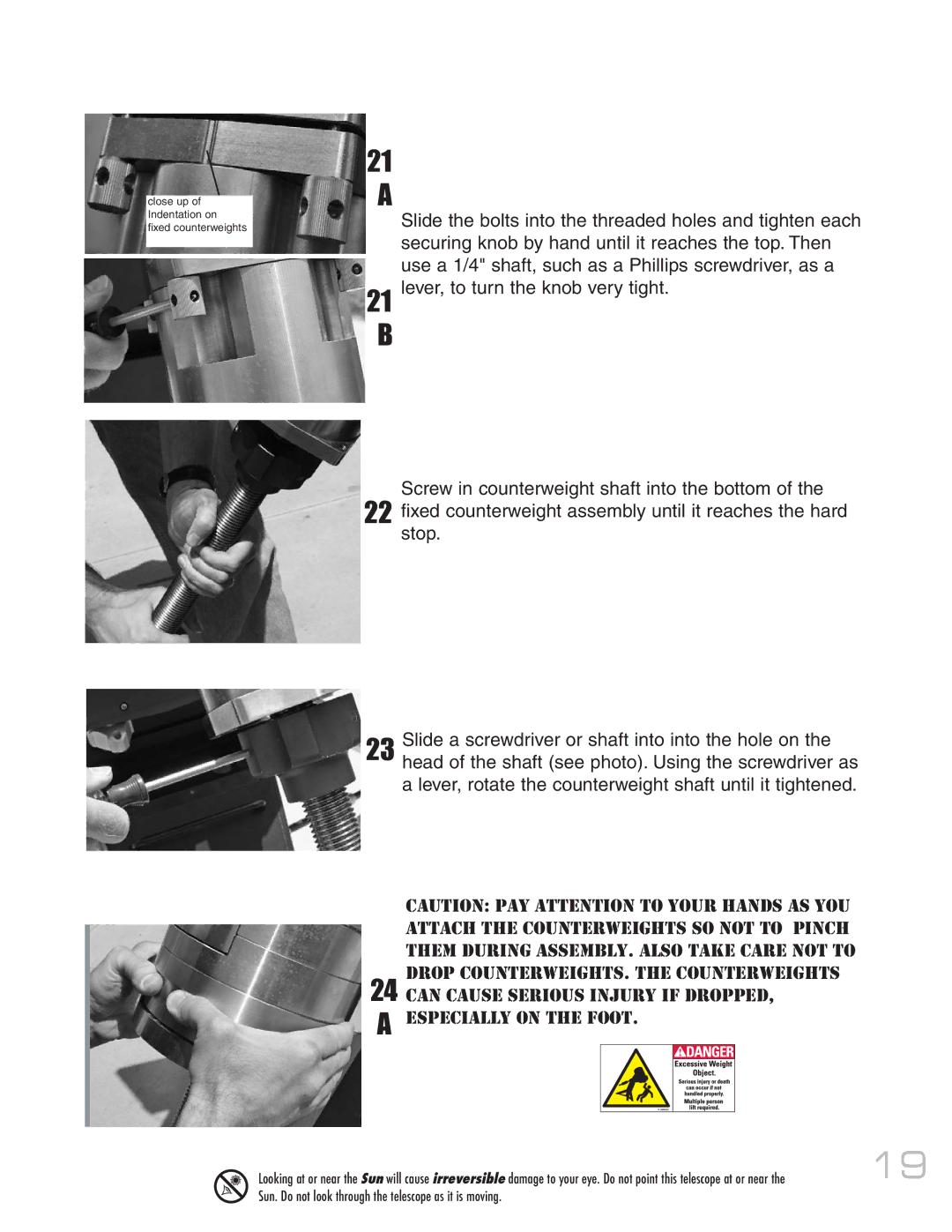 Meade MAX-ACF instruction manual 21 B 