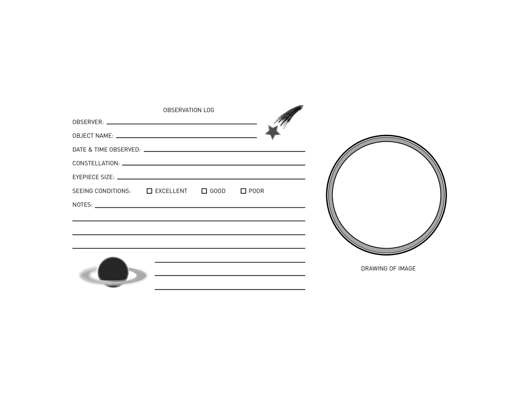 Meade NG70-SM instruction manual Drawing of Image 