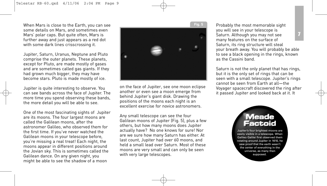 Meade instruction manual Telestar RB-60.qxd 4/11/06 204 PM 