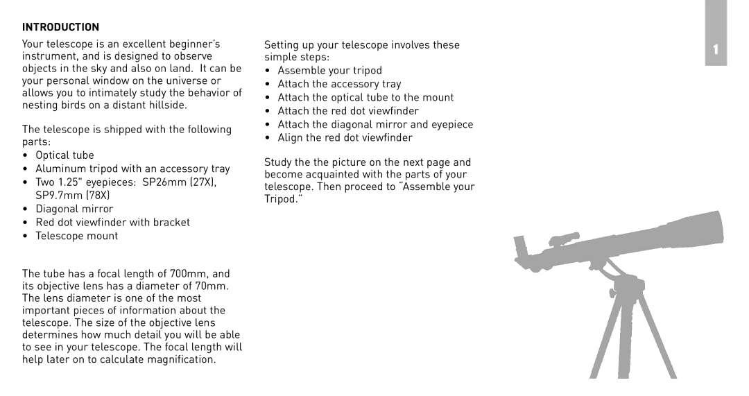 Meade RB-70 instruction manual 