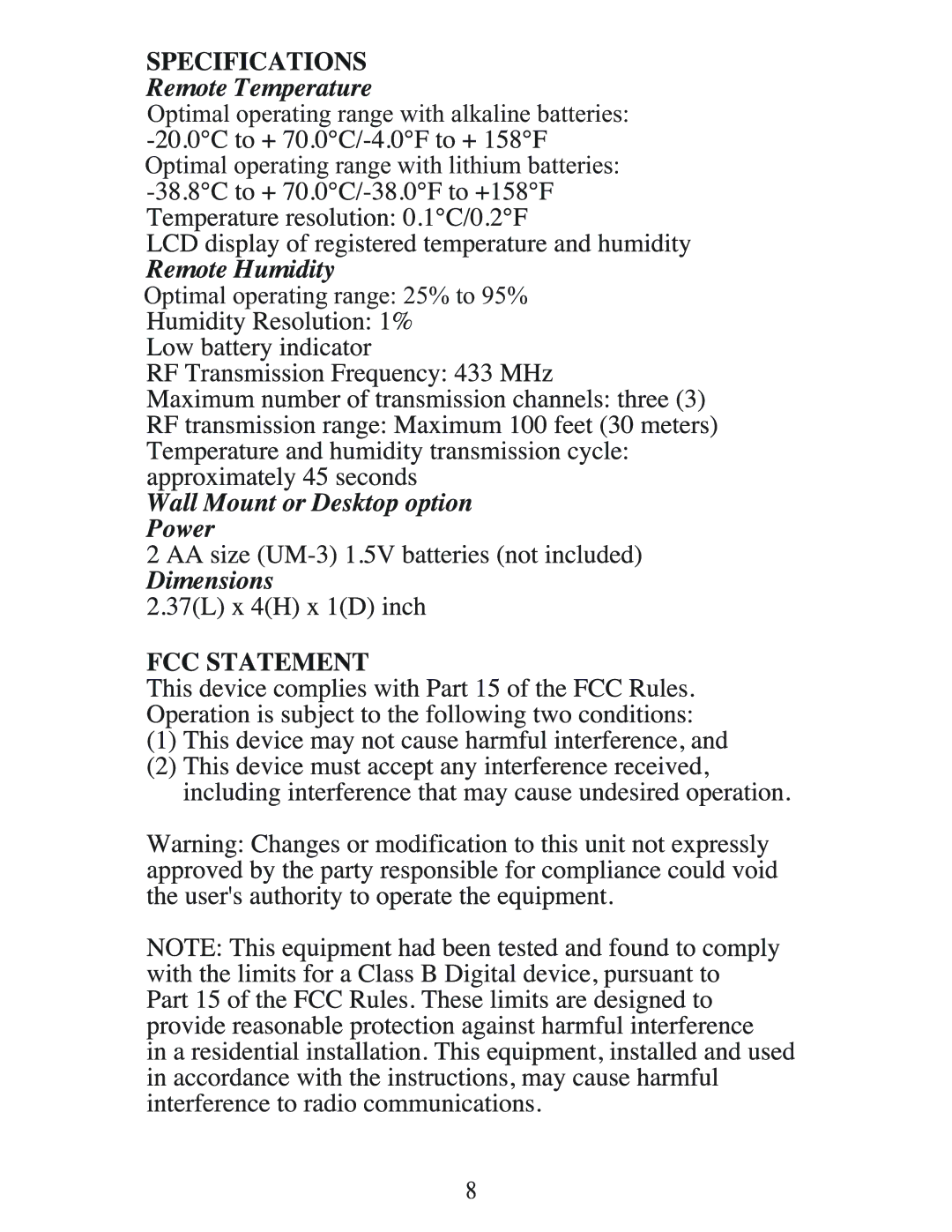 Meade TS33C-M user manual 