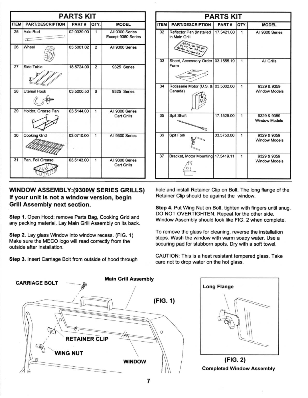 Meco 03.5874.00 manual 