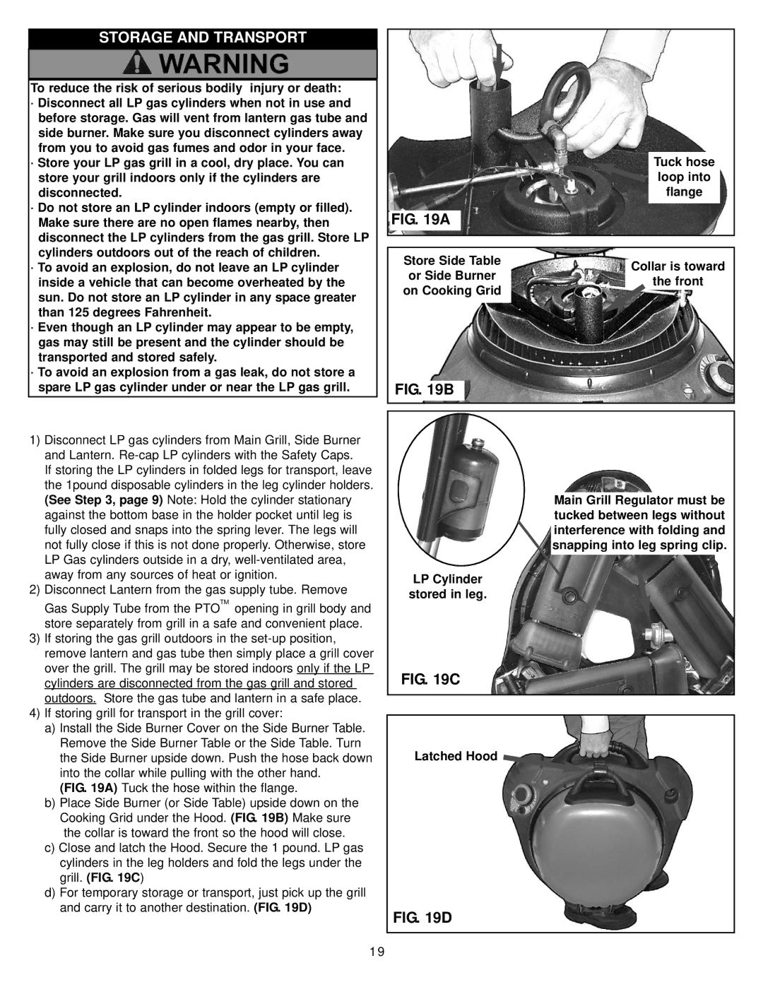 Meco 2410, 2400, 2420, 2440, 2430 owner manual Storage and Transport 