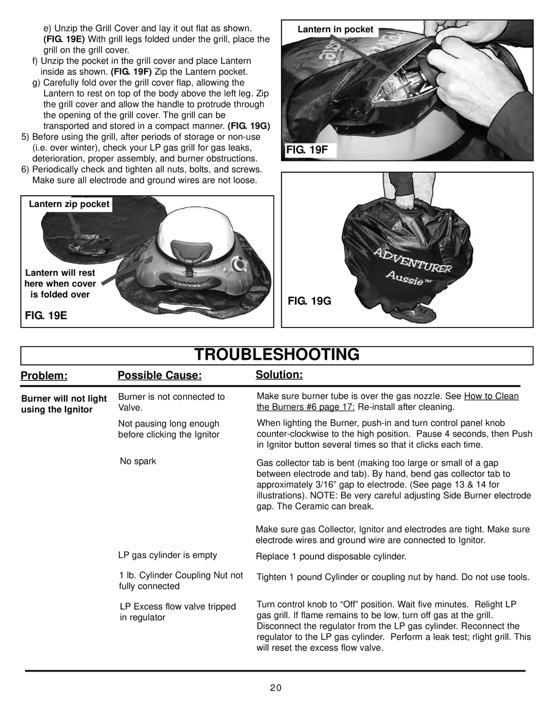 Meco 2400, 2420, 2440, 2430, 2410 owner manual Troubleshooting, Problem Possible Cause 