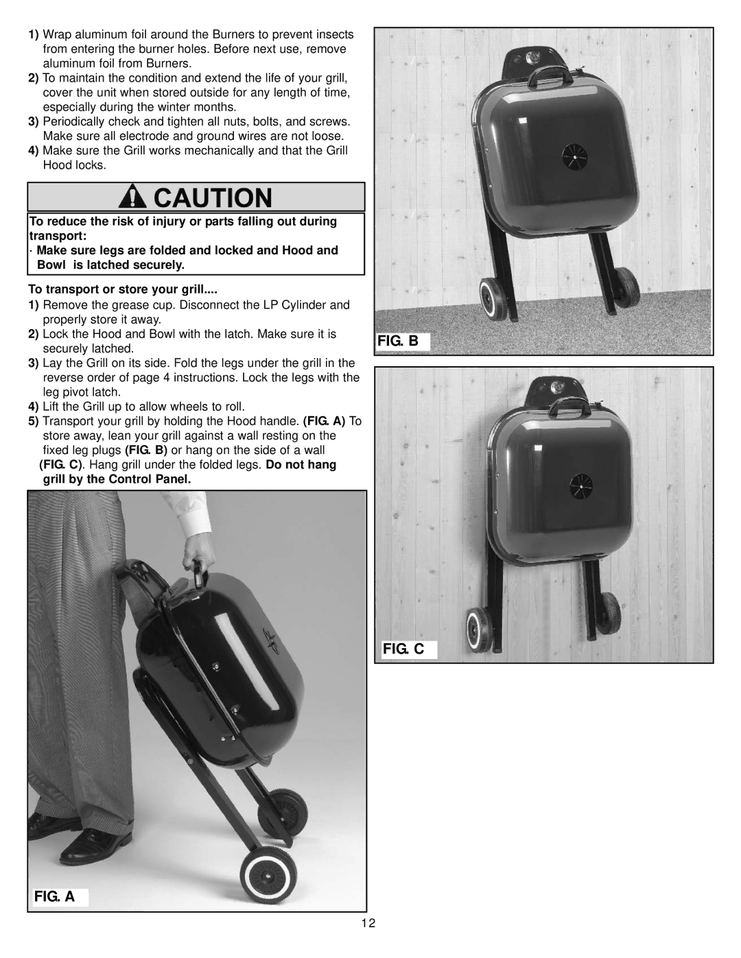 Meco 4280 Walk-a-bout manual FIG. a 