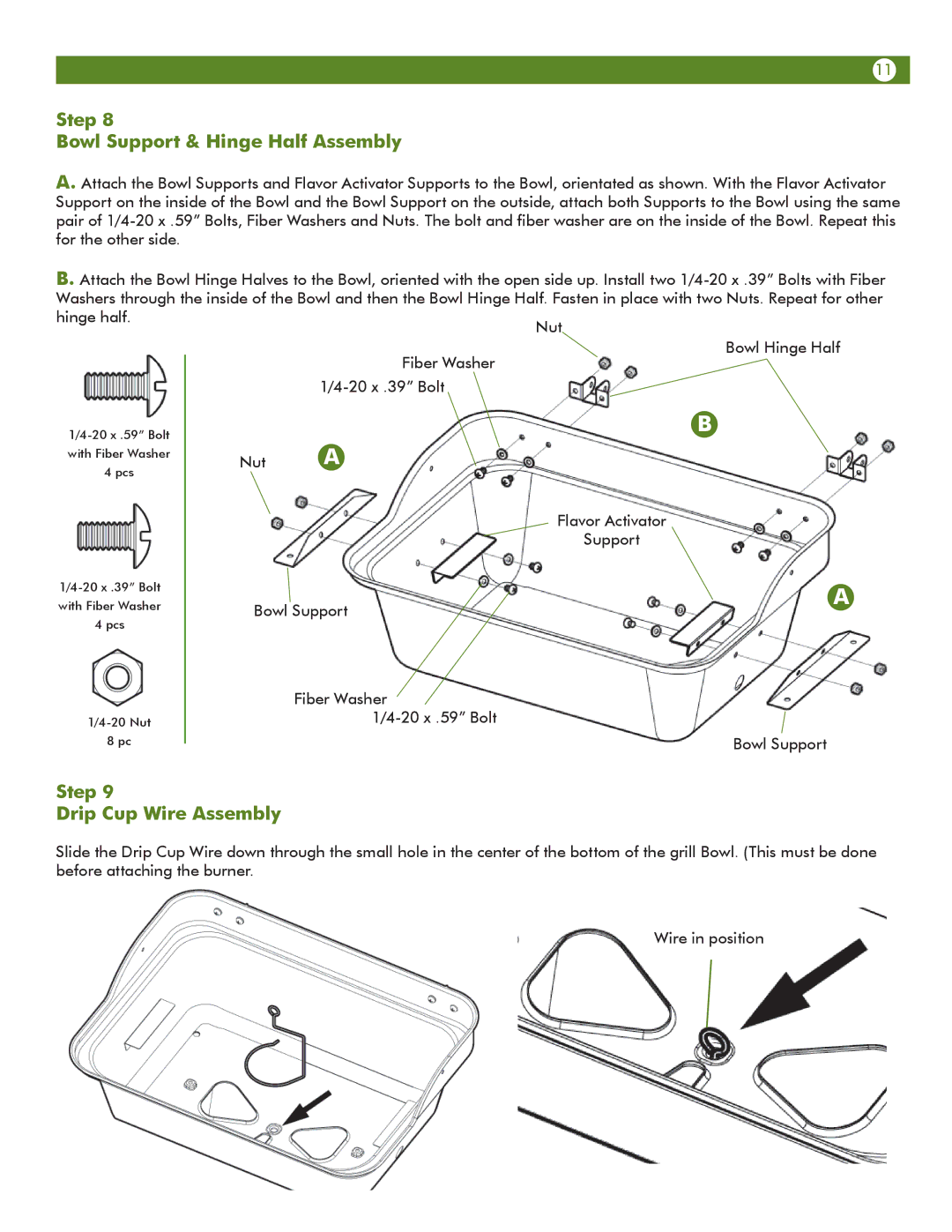 Meco 6212S00T91, 6512S0DT91 manual Step Bowl Support & Hinge Half Assembly, Step Drip Cup Wire Assembly 